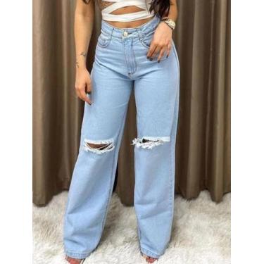 Imagem de Calça Rasgada Tam. 34,36,38 e 40 - JkJenas