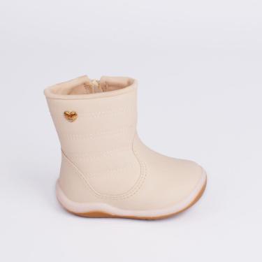 Imagem de Bota Infantil Kidy Baby Soft Cano Médio Marfim