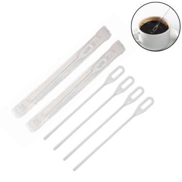 Imagem de Mexedor Drink 11cm Cristal Sachê com 1000 Unidades Plastfood