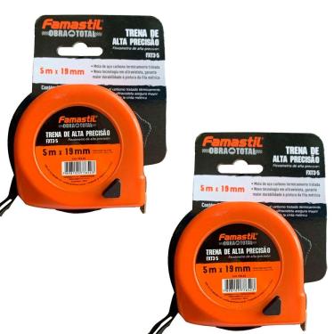 Imagem de Kit 2 Trenas De Alta Precisão 5m X 19mm Famastil