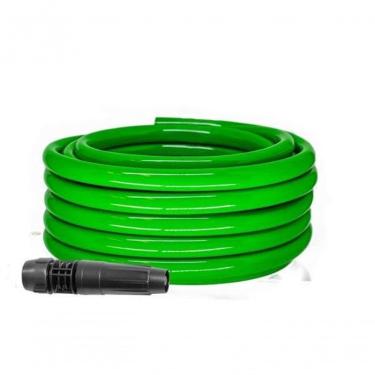 Imagem de Kit Mangueira 7/16” X 1,5mm 30 Metros Verde Com 1 Esguicho E 1 Conexão De ½” – Famastil