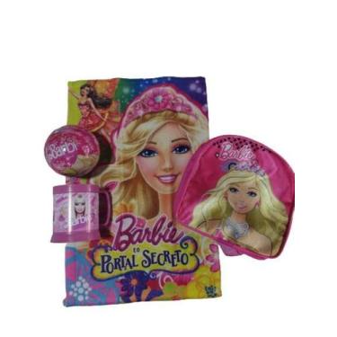 Imagem de Kit Mochila da Barbie com Acessórios - Real Kids