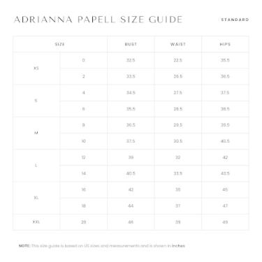 Imagem de Adrianna Papell Vestido feminino midi floral alto baixo, Marrom multi, 58