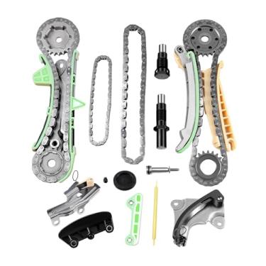 Imagem de SCITOO TK4090 Kit de corrente dentada tensor de corrente trilho guia de corrente serve para 97-09 para Ford Explorer para Mazda B4000 para Mercury Mountaineer