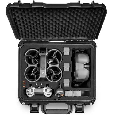 Imagem de Lekufee - Estojo Rígido À Prova D'Água Para Drone Dji Avata 2, Fly More Combo, Óculos N3/3 Integra, Rc Motion 3/2, Controle Remoto Fpv 3/2 E Outros Acessórios (Somente Estojo)