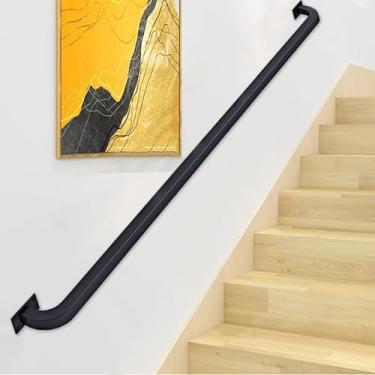 Imagem de Corrimãos Para Escadas, Corrimãos De Escada, Corrimão De Escada De Tubo Corrimãos De Aço Corrimão De Parede Corrimão De Parede Balaustrada De Parede, 3ft/90cm