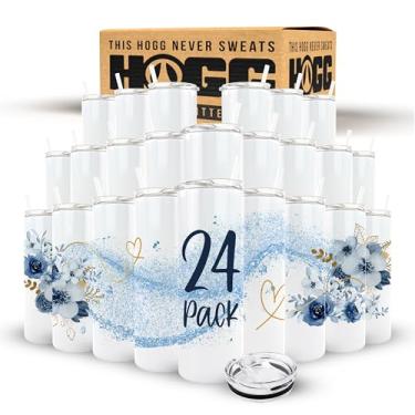 Imagem de Hogg 20oz Sublimatable Holographic Tumbler Case (25 Pack) DIY, Customizable, Add Logo, Vinyl, Alcohol Ink, or Glitter & Epoxy To Any Cup. Bulk/Wholesale Sublimation TumblersQ