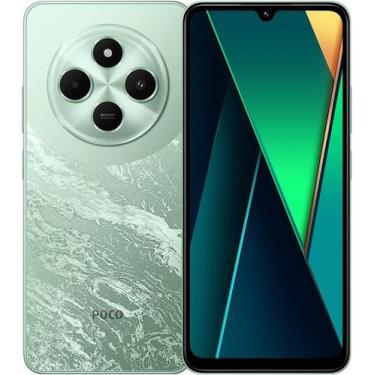 Imagem de Xiaomi Poco C75 128GB Global 6GB verde 4G Helio G81 Câmera 50MP Tela G