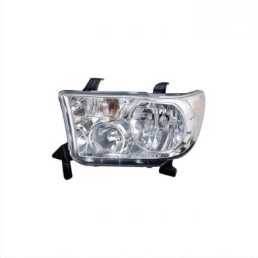 Imagem de Lâmpada de neblina esquerda direita LED luz diurna frontal LED conjunto de farol lâmpada ampla compatível com Sequoia 2008-2017 81110-0C050 (direita)