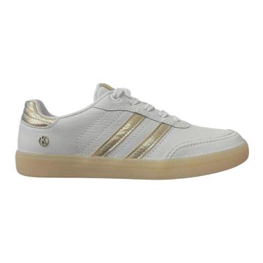 Imagem de Tênis Casual de Couro Feminino Kolosh C3905 Branco-Feminino