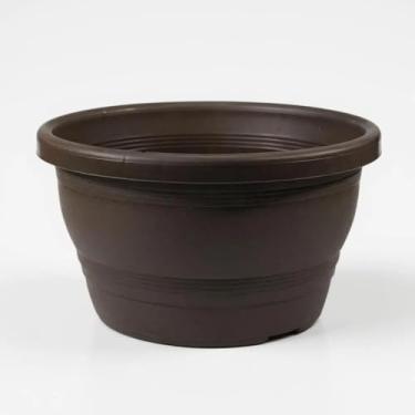 Imagem de Vaso Plástico Cuia Modelo 23 Veneza 3,7 Litros Com Hastes Colorido Para Jardim Vertical, Decoração Rosa do Deserto, Samambaia (Tabaco, 20 Unidades)