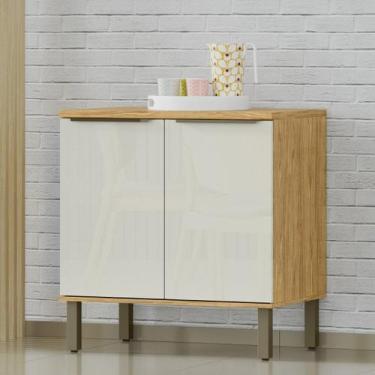 Imagem de Módulo de Cozinha Balcão Armário 2 Portas 80cm - Verace - Mx Móveis, M