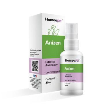 Imagem de Anizen Anti Estresse e Ansiedade 30ml Cães Gatos - Homeopet