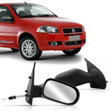 Imagem de Retrovisor Palio Strada 2008 2009 2010 2011 2p Controle