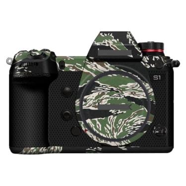 Imagem de Película protetora para câmera S 1 R Película protetora antiarranhões Película protetora para Panasonic Lumix S1 S1R (camuflagem listrada)