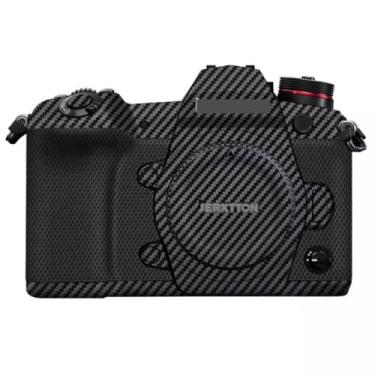 Imagem de G 9 Película protetora para câmera antirarranhões Película protetora para Panasonic Lumix G9 (fibra de carbono preta)