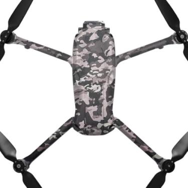 Imagem de AIR3S Película de vinil antiarranhões para câmera decalque para DJI Air 3S Body Acessórios Protetor Casaco protetor (Camuflagem de campo)