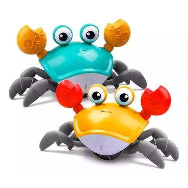 Imagem de Brinquedo Caranguejo Fujão Musical Luz Sensor Bebê