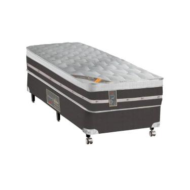 Imagem de Cama Box Solteiro Castor Premium Gel  88x188x59 + Box Castor