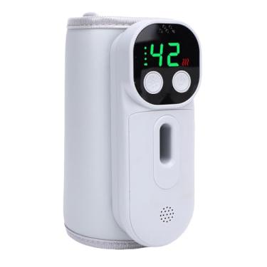 Imagem de TOPINCN Aquecedor de Garrafas Portáteis de Garrafa de 18W Aquecimento de Garrafa de 8000mAh de 8000mAh Aquecedor de Mamadeira Portátil Recarregável para Viajar para Viagem