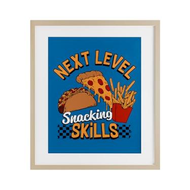 Imagem de Stupell Industries Impressão emoldurada Next Level Snacking Skills Birch Under Glass por Jedco Brands, Inc., 40 x 33