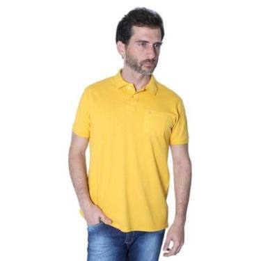 Imagem de Camisa Polo Yacht Sport Com Bolso Elegance Masculina-Masculino