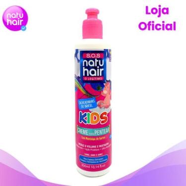 Imagem de Creme para Pentear Kids S.O.S NatuHair 300ml - Natuhair Cosméticos