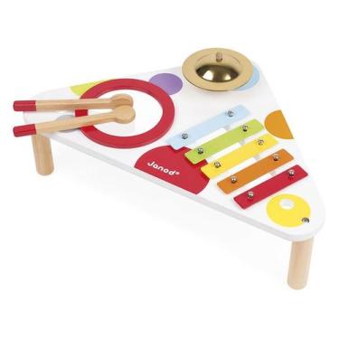 Imagem de Brinquedo Musical Confetti Janod, Colorido, Confetti