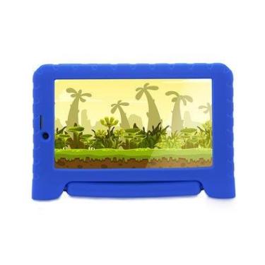 Imagem de Tablet Kid Pad 3g 32gb Tela 7 Pol. Android 11 Go Edition Com Controle Parental Azul Multi - Nb382