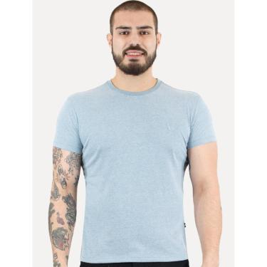 Imagem de Camiseta Reserva Masculina Regular Mescla Touch Azul-Masculino