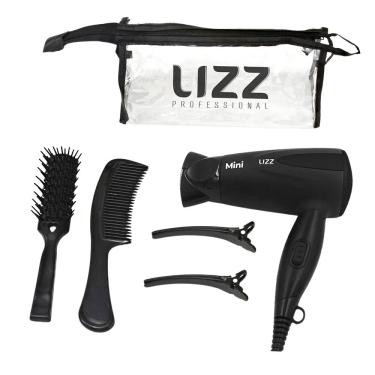 Imagem de Secador Lizz Mini Dobrável Bivolt Automático Preto 1200W