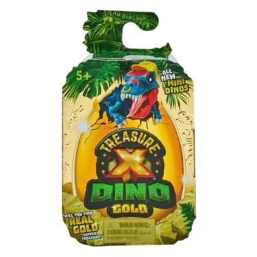 Imagem de Brinquedo Infantil Mini Dinossauros Gold Single Moose Treasure X Sorti