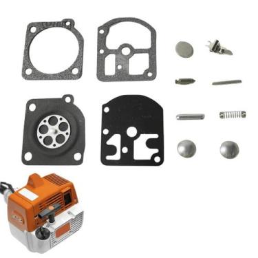Imagem de Kit Reparo Carburador Compativel Roçadeira Sthil Fs 160 220 290 - Agm