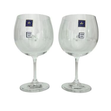 Imagem de Kit 2 Unid. Taças de Cristal Gin 600ml Bohemia Linha Anna