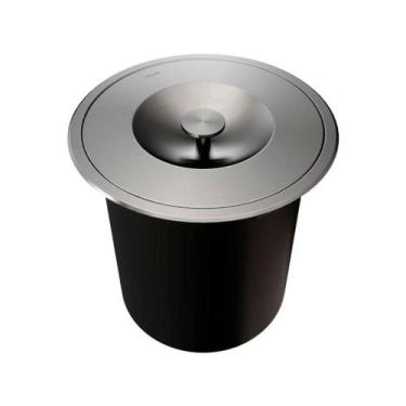 Imagem de Lixeira De Embutir Redonda 6l Docol