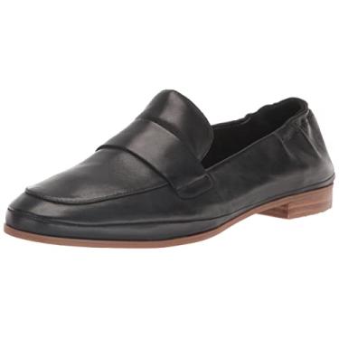 Imagem de Blondo Mocassim feminino Betsan impermeável, Couro preto, 35