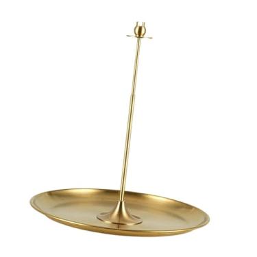 Imagem de Bothyi Queimador de incenso em espiral com altura ajustável, decorativo, fácil de limpar, suporte em espiral para decoração de mesa, spa e ioga, Style B