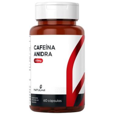 Imagem de Cafeína Anidra Pura 60 cápsulas - Natulha