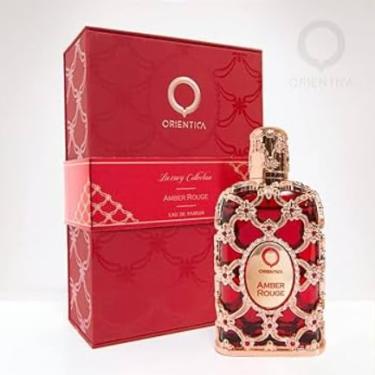 Imagem de Amber Rouge Luxury Collection Eau de Parfum - Perfume Árabe Unissex 80ml