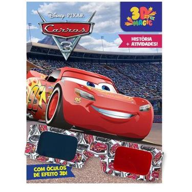 Imagem de Livro - Disney - 3D Magic - Carros 3