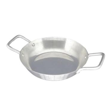 Imagem de Frigideiras Panelinha Pergaminho 20cm Com Alças Em Alumínio Servir Porções Doces(KIT COM 3)