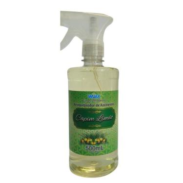 Imagem de Aromatizador De Ambientes E Tecidos Spray 500Ml Capim Limão - Wuax