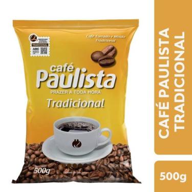 Imagem de Café Paulista 500g Almofada Tradicional Torrado e Moído
