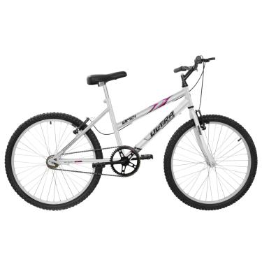 Imagem de Bicicleta de Passeio Ultra Bikes Esporte Chrome Line Aro 24 Reforçada Freio V-Brake Sem Marcha Cromado
