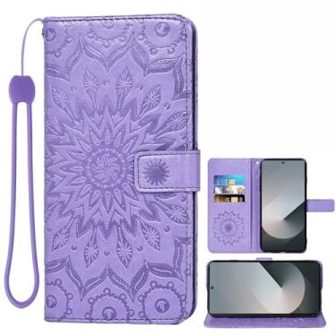 Imagem de Asuwish Capa de telefone para Samsung Galaxy Z Fold 6 TYHQB EUA Roxo