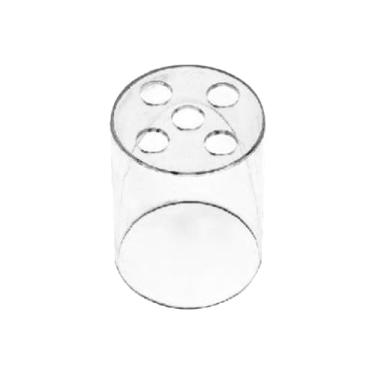 Imagem de Generic Cobertura de acrílico para alimentador de corais, escudo de alimentação para bloquear peixes, evitar que os corais flutuem ao redor da cúpula, S