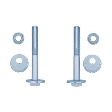 Imagem de Engytrl Kit de parafusos de ajuste de cambagem frontal, parafusos e porcas do braço de controle inferior frontal compatíveis com Nissan 2005-2021 Frontier, Pathfinder 2005-2012, Xterra 2005-2015 (2