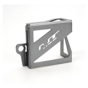 Imagem de NT1100 Acessórios Tampa do reservatório de fluido de freio traseiro Protetor de copo de óleo compatível com NT1100 2021 NT 1100 2022 Nt1100 DCT 2023 (cinza)