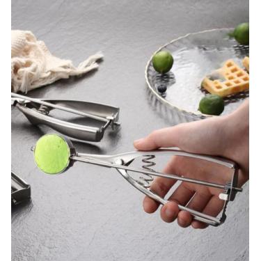 Imagem de Colher De Sorvete Inox Profissional Com Ejetor - temdetudomesmo