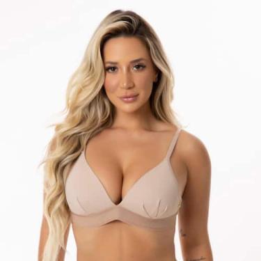 Imagem de Sutiã Bojo Soft Microfibra Super Macio Sem Aro Elástico Anatômico Ling